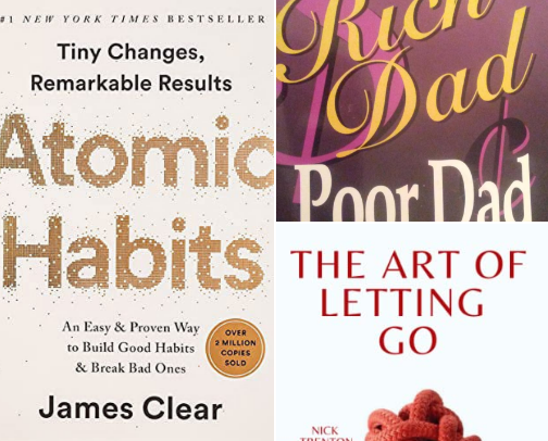 Books to Read That Actually Help You cover photo collage