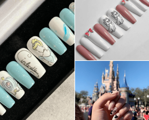 Disney Nails cover photo collage