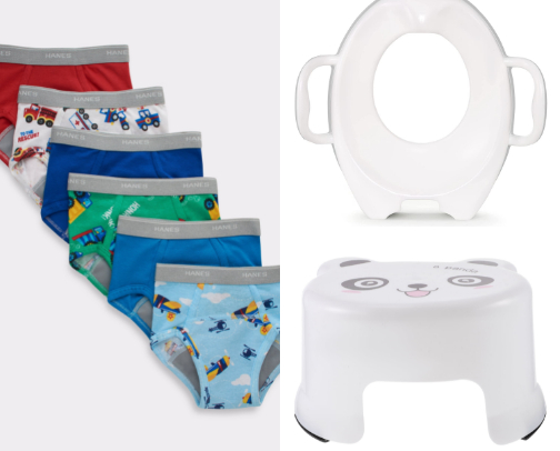 Potty training must haves cover photo collage