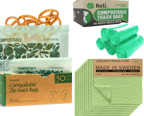 Saving the planet one product at a time! cover photo collage
