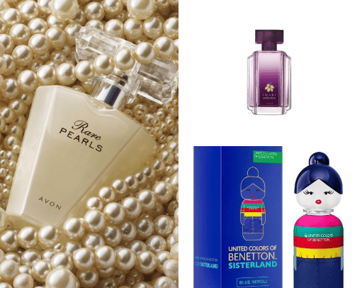 Fragrance cover photo collage
