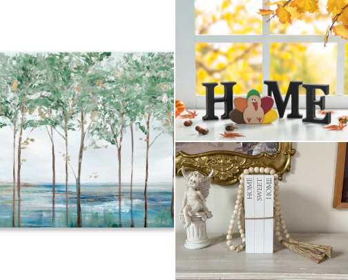 My Personally Recommended Neutral & Colorful Home Decor – Farmhouse, Contemporary, Antique & Modern Styles cover photo collage