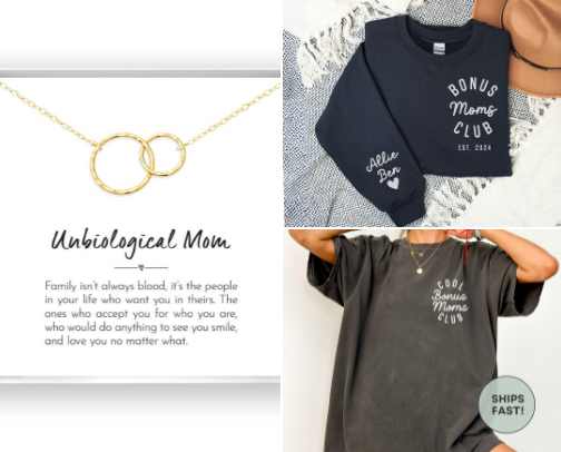 Perfect Gifts for Your Bonus Mom cover photo collage