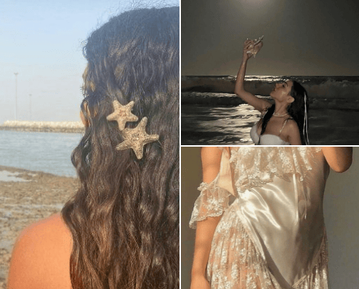 Mermaid/Siren-Core cover photo collage