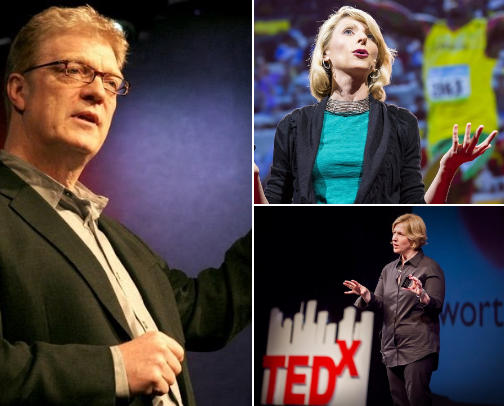 The TED Talks I Still Think About cover photo collage