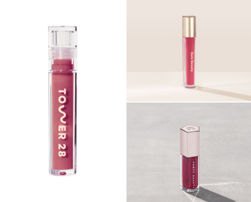 Glossy Lips cover photo collage