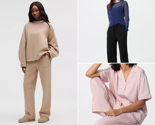 List of comfort and cozy outfit cover photo collage
