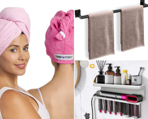 Bathroom Essentials cover photo collage