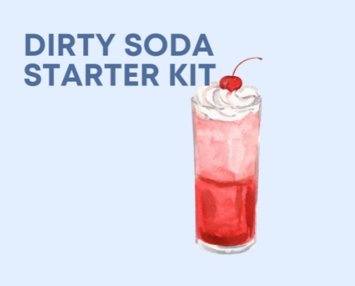 🍒🥤Sip Happens: Dirty Soda Starter Kit cover photo collage