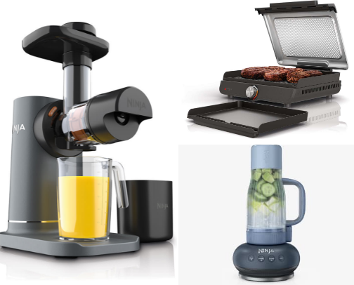 Ninja kitchen gadgets cover photo collage