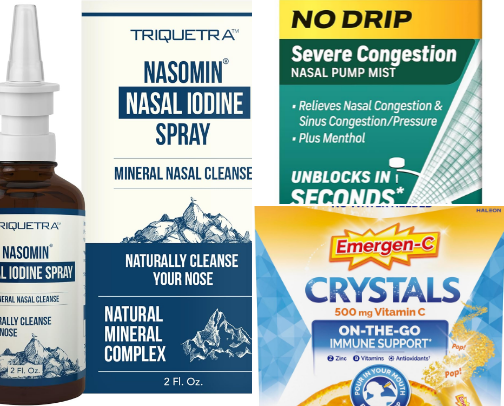 Flu and Cold Prevention cover photo collage