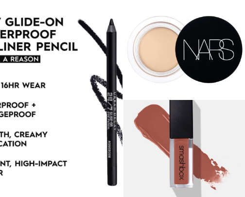 Waterproof Make Up Products cover photo collage