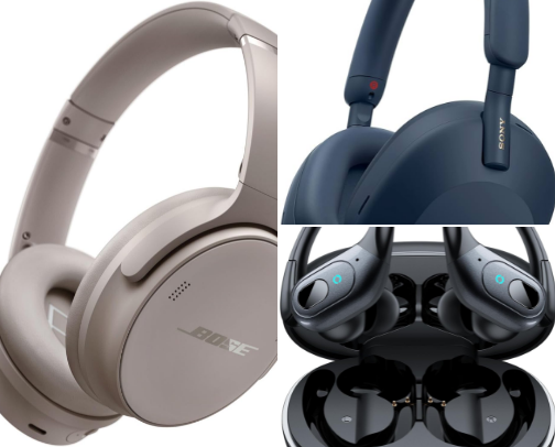 Best Noise-Cancelling Headphones for Maximum Comfort cover photo collage