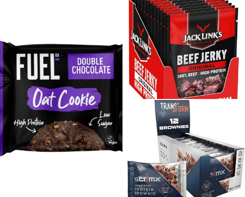 High-Protein Snack & Meal Faves cover photo collage