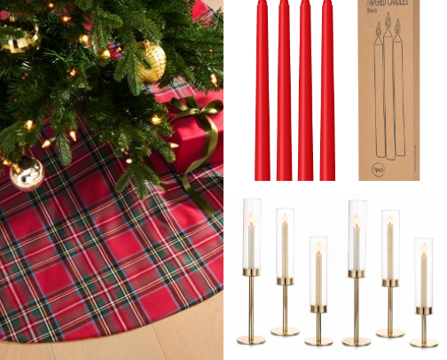The Cutest Tartan Bear Christmas cover photo collage