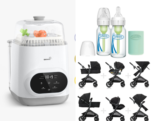 First time mom essentials cover photo collage