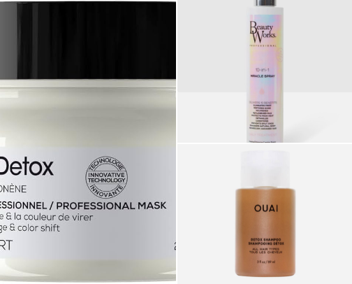 Hair cover photo collage