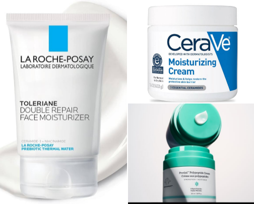 Meet The Moisturizers That Rescue Dry, Stressed Skin cover photo collage