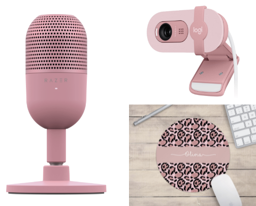 The fancy pink edit: Elevate your work space! cover photo collage