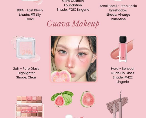Guava Makeup cover photo collage