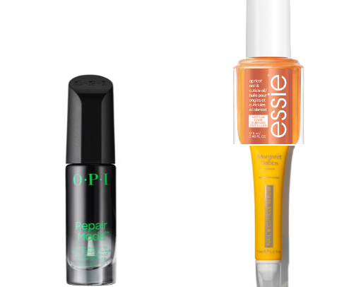 Natural nail care cover photo collage