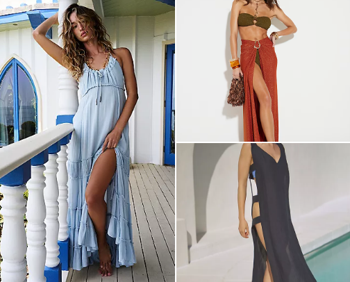 2025’s Hottest Beach Cover-Ups You’ll Actually Want to Wear cover photo collage