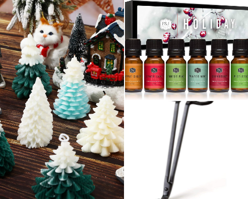Candle Making cover photo collage