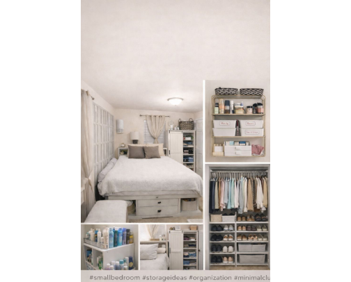 Storage Furniture I Use to Keep My Room Organized cover photo collage