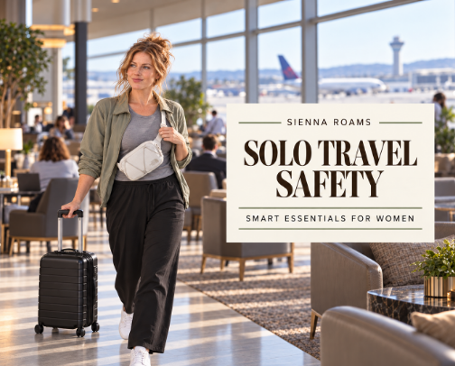 10 Solo-Travel Safety & Security Essentials cover photo collage
