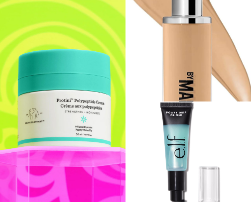 Clean girl makeup cover photo collage