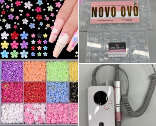 DIY Nails cover photo collage
