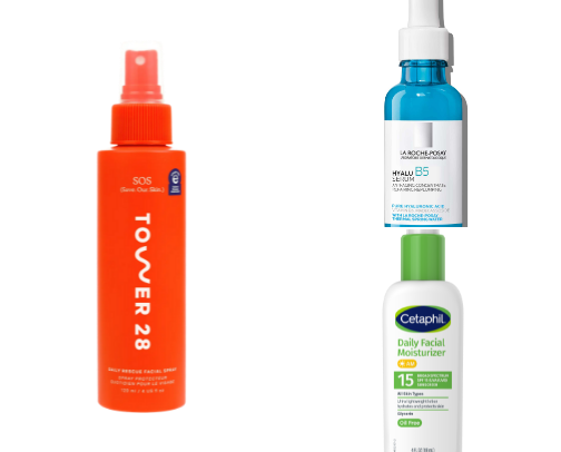 The ultimate simple clear skin routine cover photo collage
