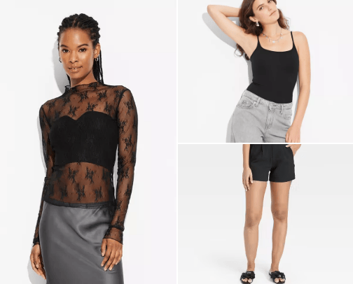 Mom Night Out Outfit/ Target cover photo collage