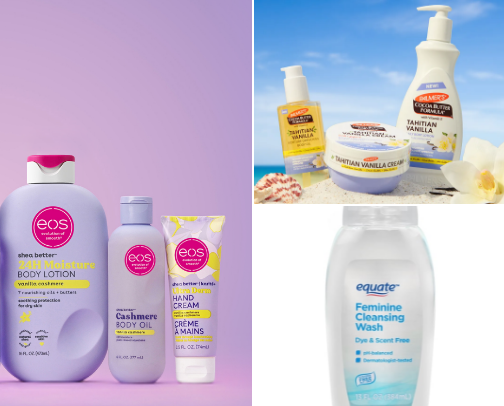 My hygiene favs🩷 cover photo collage