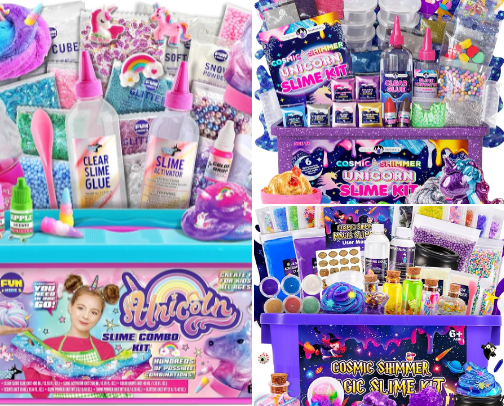 Supreme Slime Factory Kits For Epic Gooey Creations cover photo collage