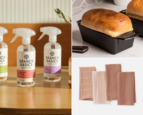 A clean & healthy home. Non toxic home items! cover photo collage