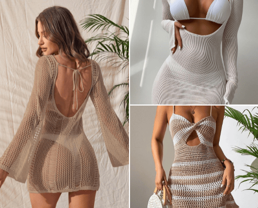 Women Beachwear ☀️ cover photo collage