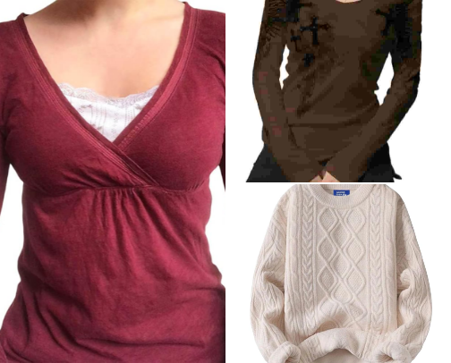 Rory Gilmore fall fashion 🍂🌰 cover photo collage