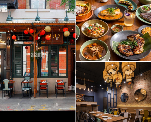 My NYC Thai Holy Grails cover photo collage