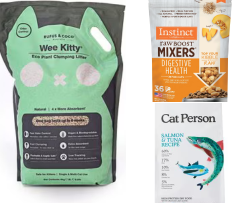 Cat Parent Go Tos cover photo collage