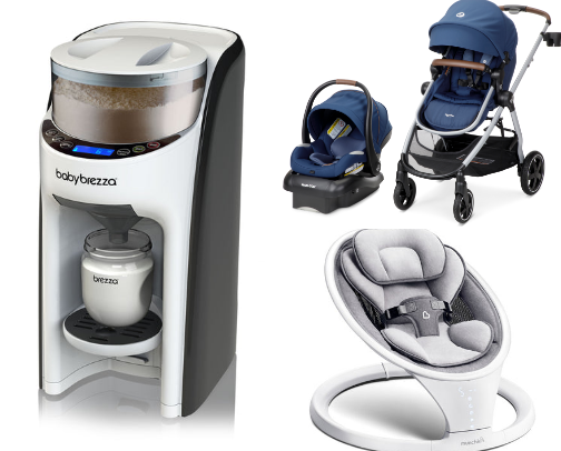 My favorite baby and maternity items. cover photo collage