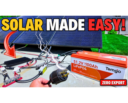 How To Wire 240V Plug-In Solar Battery — Full Step-By-Step Guide cover photo collage
