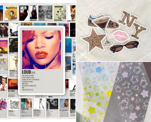 My Dream Sticker Collection cover photo collage