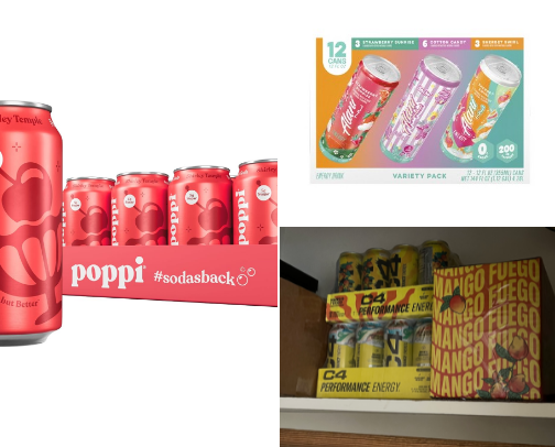 favorite drinks!! cover photo collage