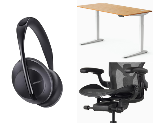 Remote Work Essentials: Must-Have Tech for Your Home Office cover photo collage