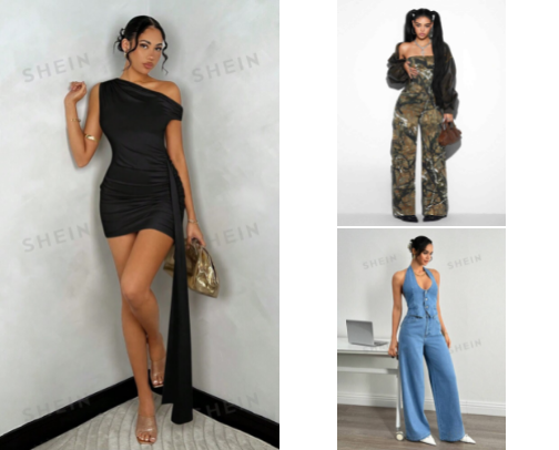 Affordable and Stylish: Loving the Trendy Looks:Shein Edition❤️‍🔥 cover photo collage