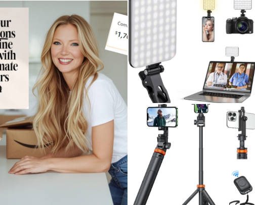 How I Am Successful making Amazon Review Videos! cover photo collage