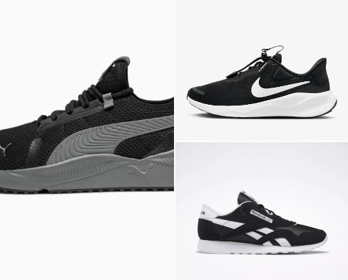 Sneakers must have if you are sporty type cover photo collage