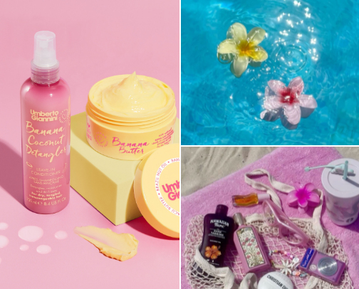 🌸🌴Hair So Soft, Smells Like Summer✨ cover photo collage