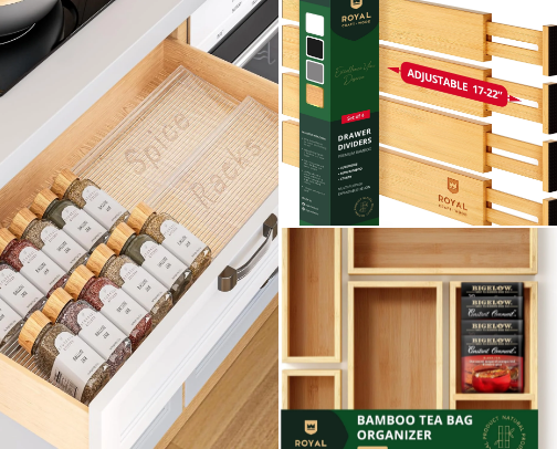 Home organization cover photo collage